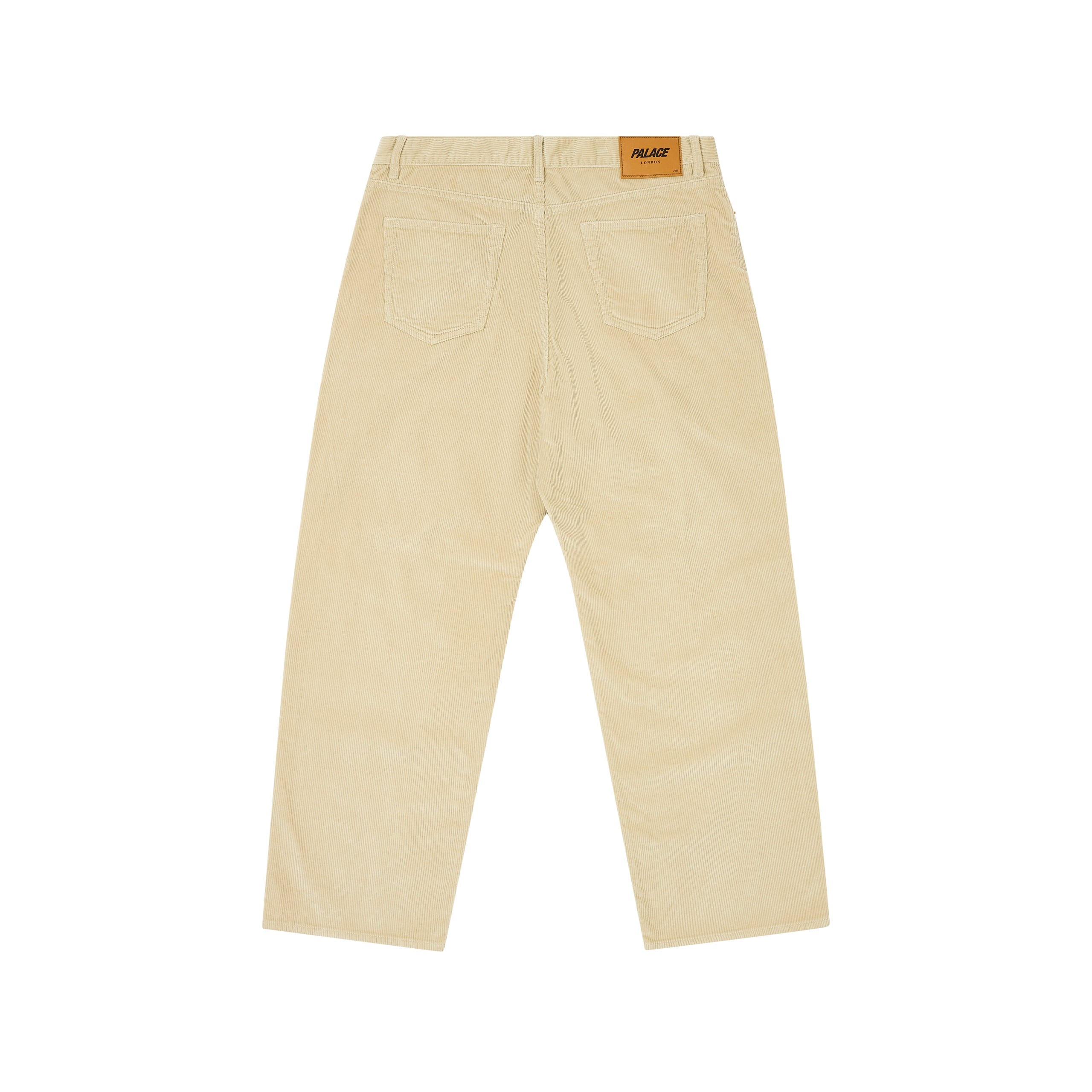P90 BAGGY CORD TROUSER STONE - 2