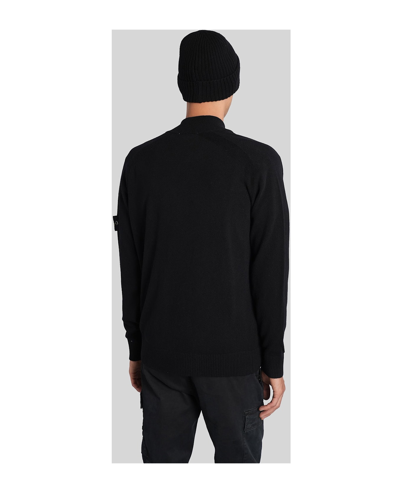 Knitwear In Black Wool - 3