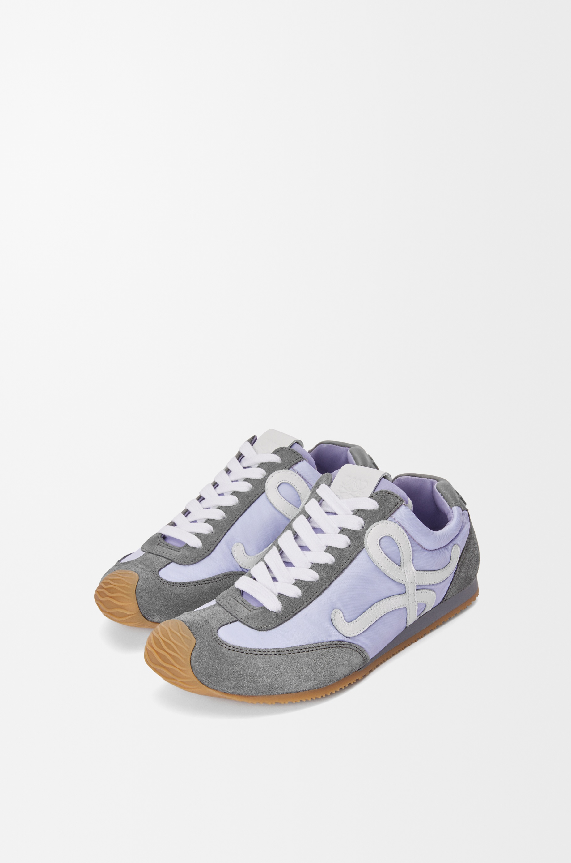 Ballet Runner 2.0 in nylon and calfskin - 3
