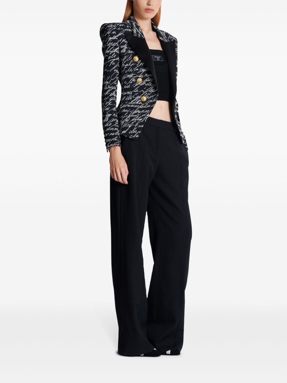 Love Letter tailored jacket - 3