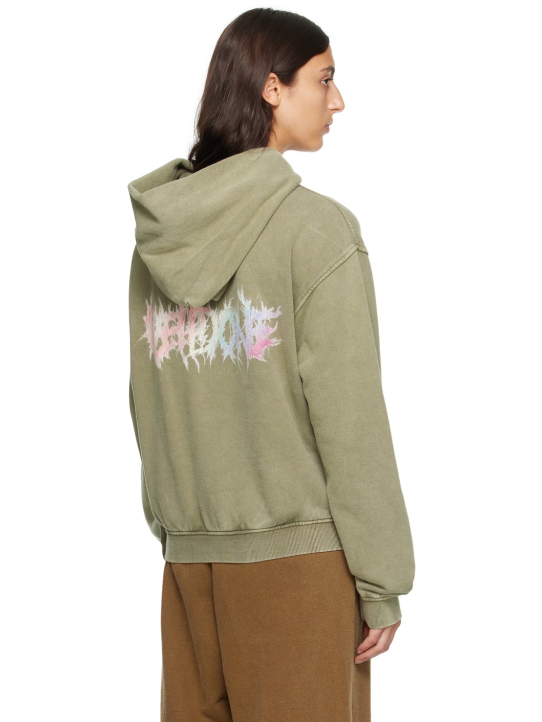 Khaki Heart Hoodie - 3