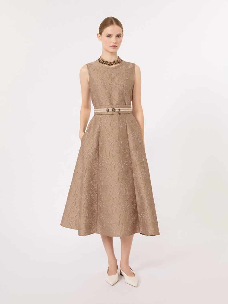 'S Max Mara SKIPPER Jacquard midi dress - HONEY outlook