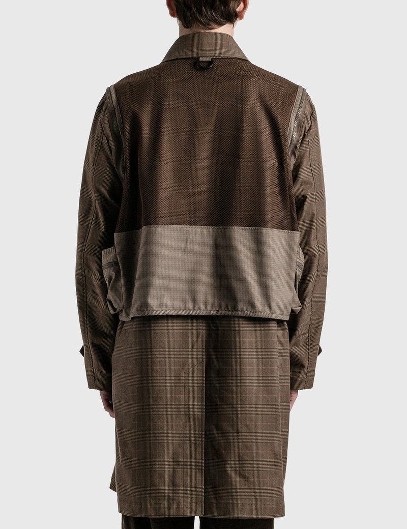 UTILITY POCKETS CHECK COAT 8