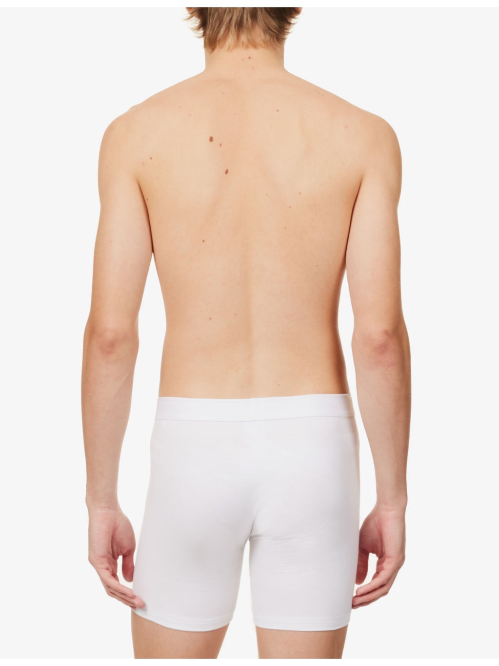 Elasticated-waistband stretch-cotton trunks - 3