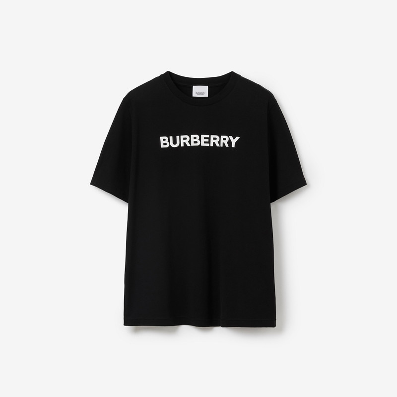 Logo Print Cotton T-shirt - 1
