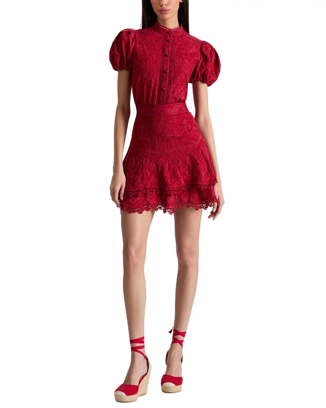 alice + olivia Loryn Shirt Dress - 1