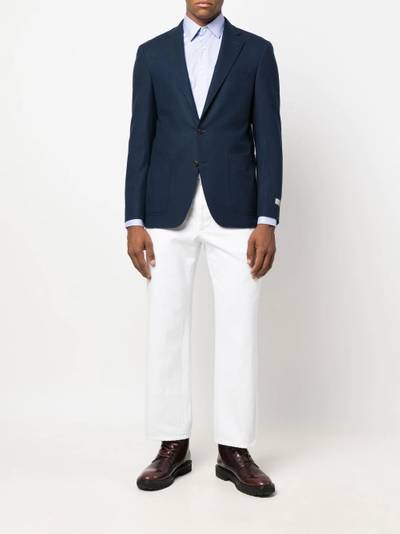 Canali single-breasted blazer outlook