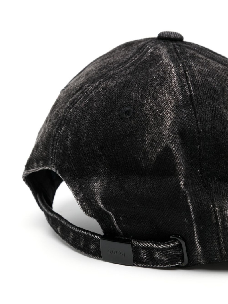 JUUN.J denim embroidered ball cap outlook