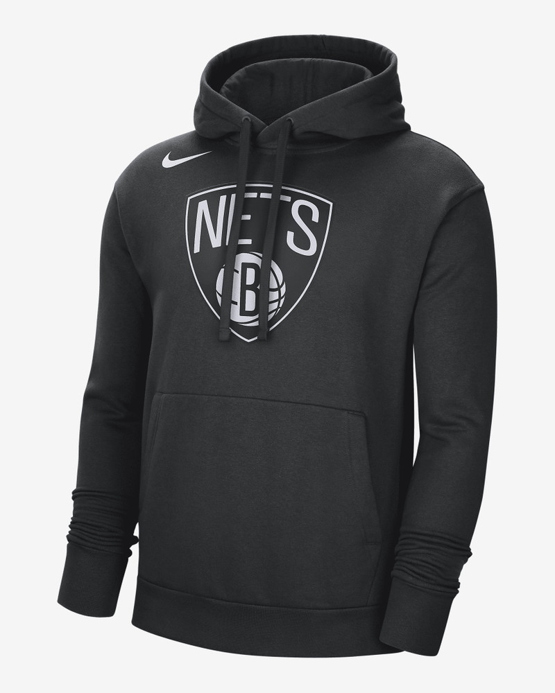 브루클린 넷 나이키 남성 NBA Fleece Pullover Hoodie - 1