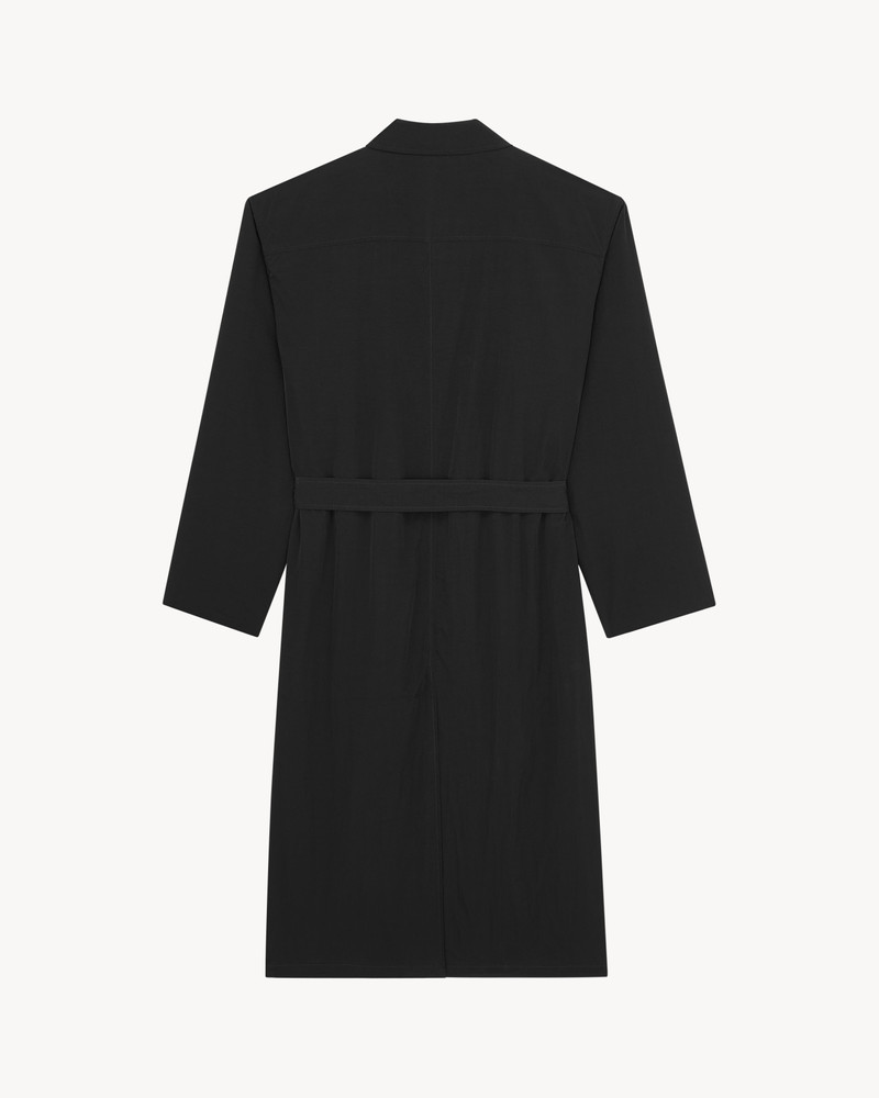 COAT IN COTTON SERGE 3