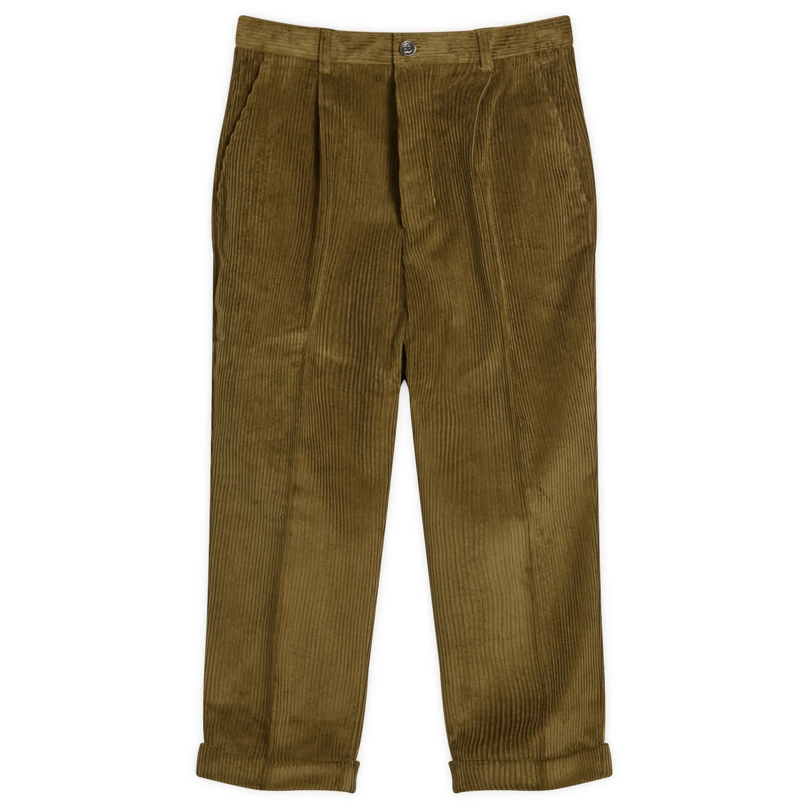 AMI Paris Corduroy Velvet Carrot Pants - 1