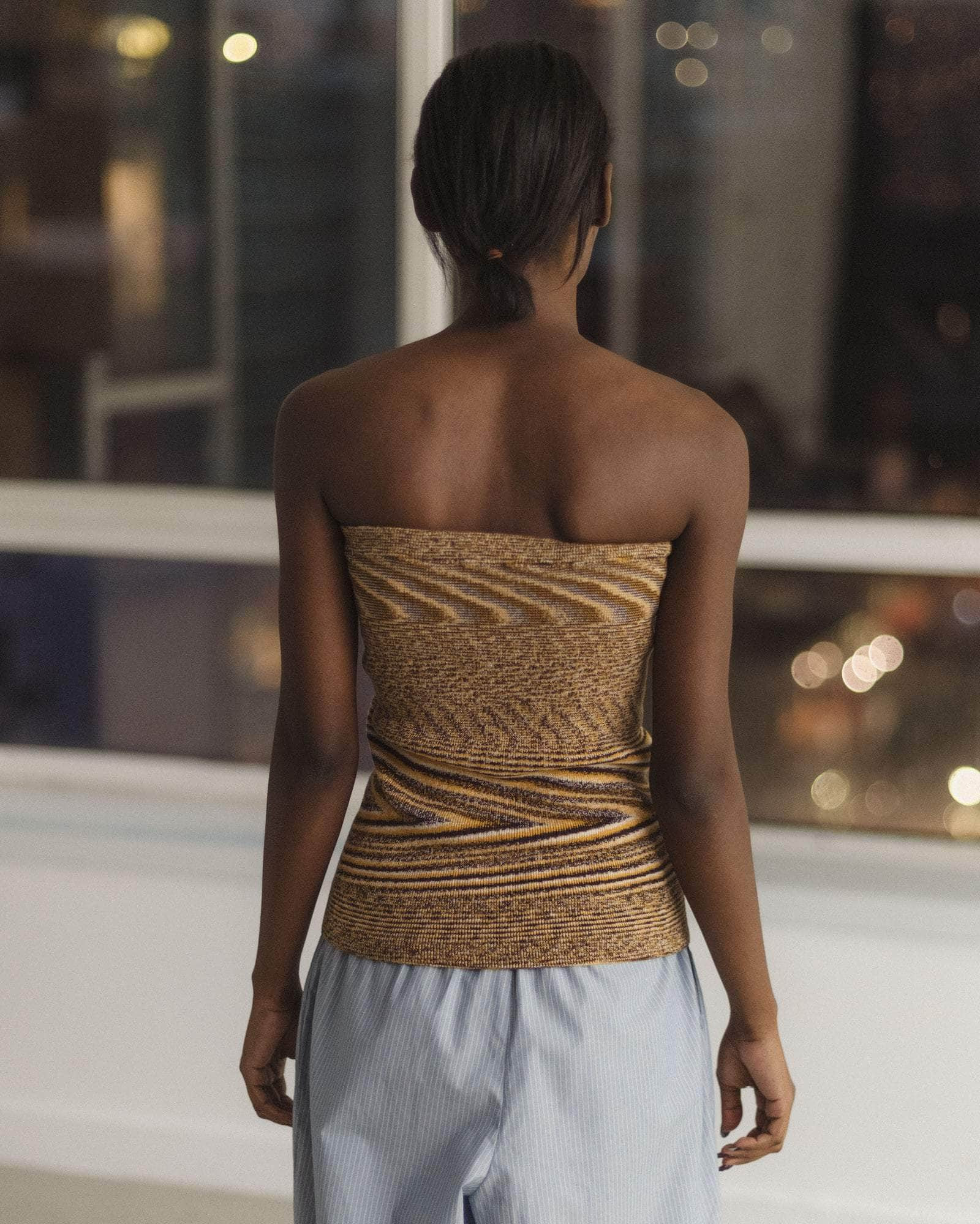 Flute Skirt - Organic Cotton Knit - 6