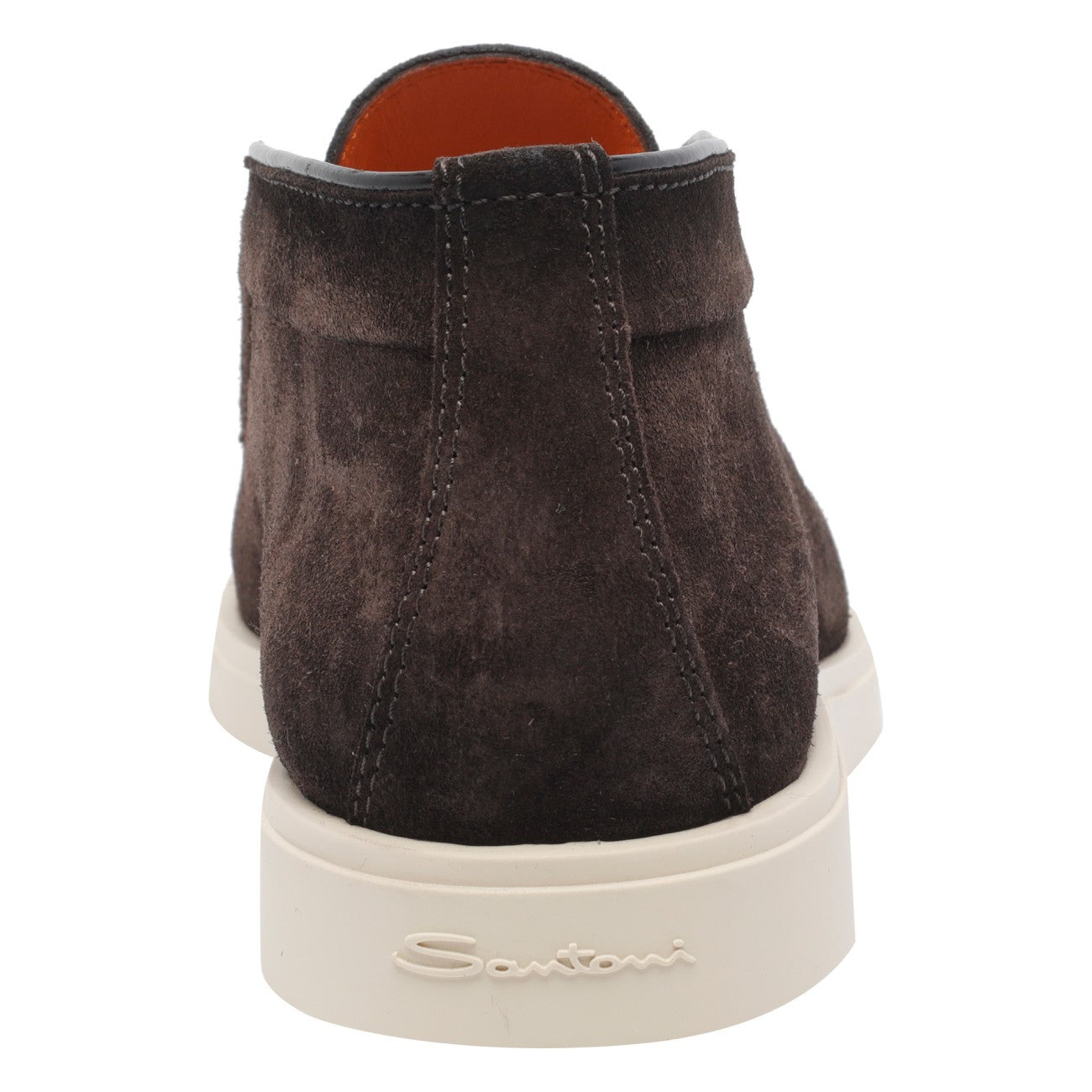 Santoni Men Desert Suede Booties - 4