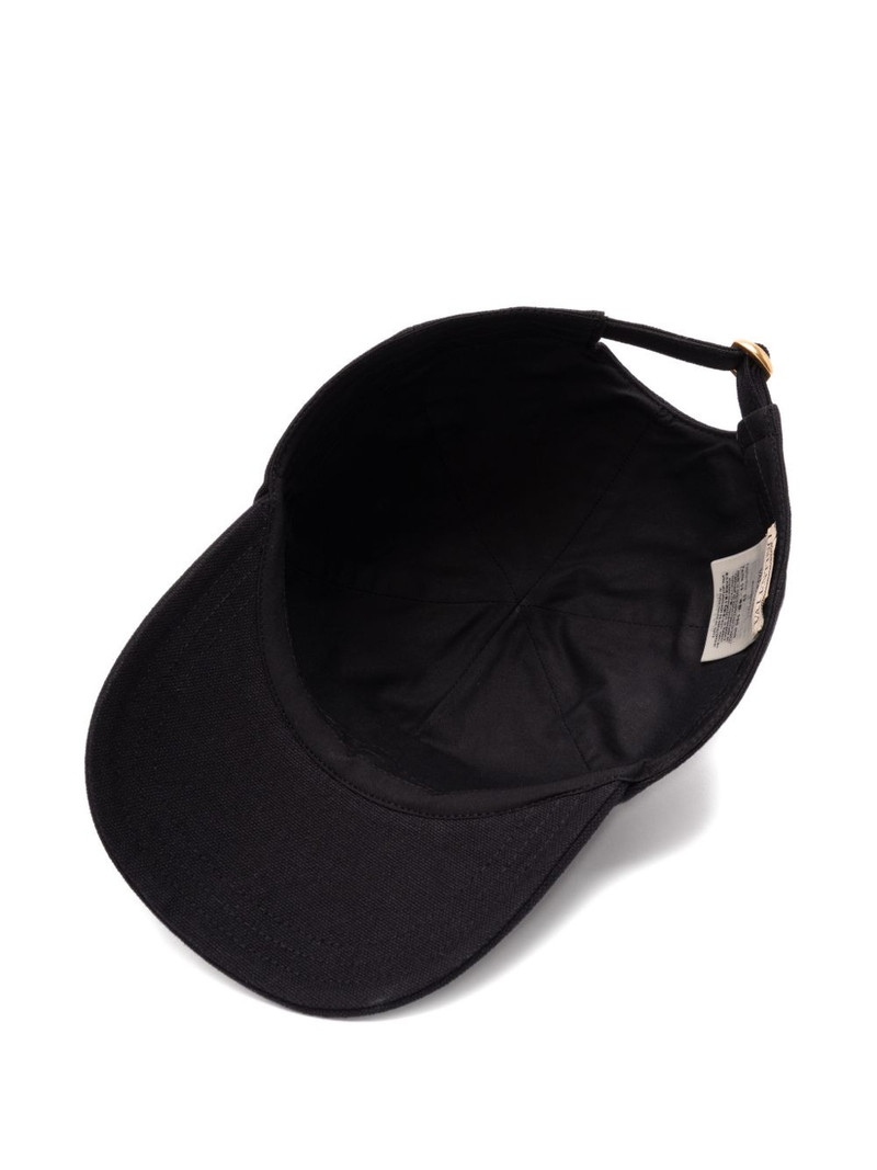 logo-embroidered baseball cap 3