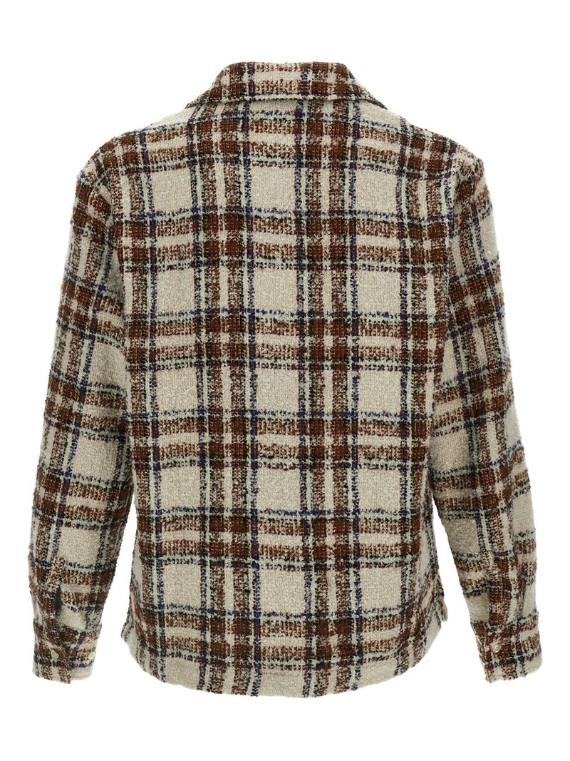 Séfr Ojai  textured check shirt outlook