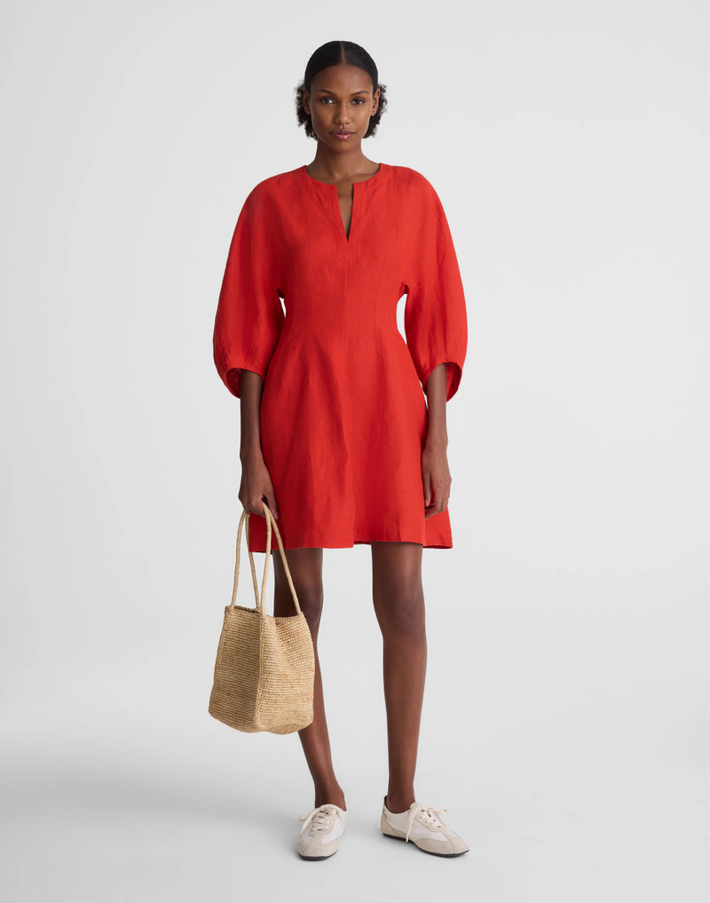 Splitneck Mini Dress 2