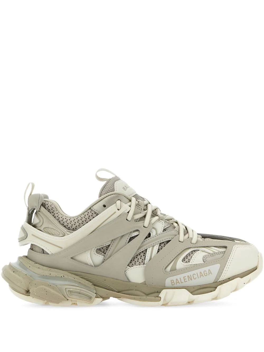 track layered sneakers - 1