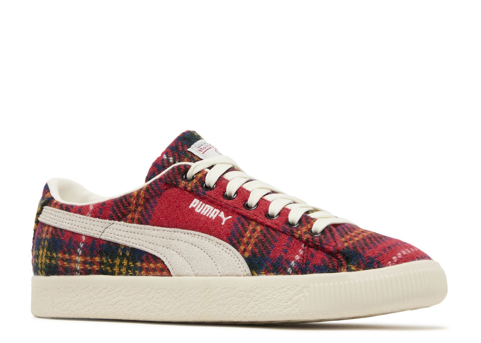 HARRIS TWEED X SUEDE VINTAGE 'TARTAN - RED' - 2