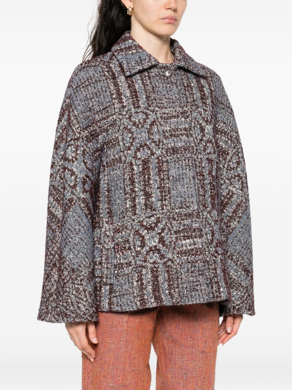 patterned jacket - 3