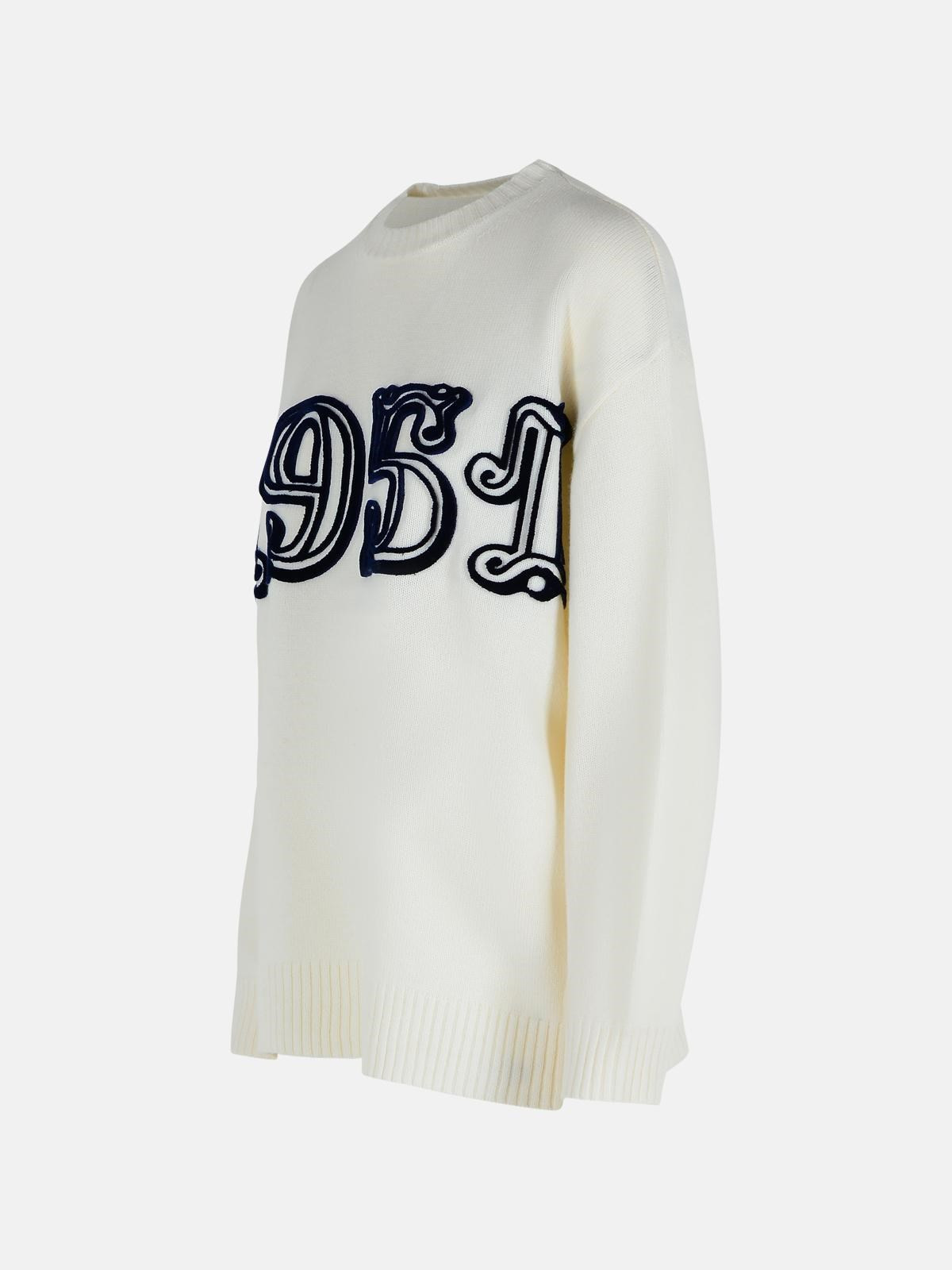 OFF-WHITE wool and cashmere 'FIDO' SWEATER - 2