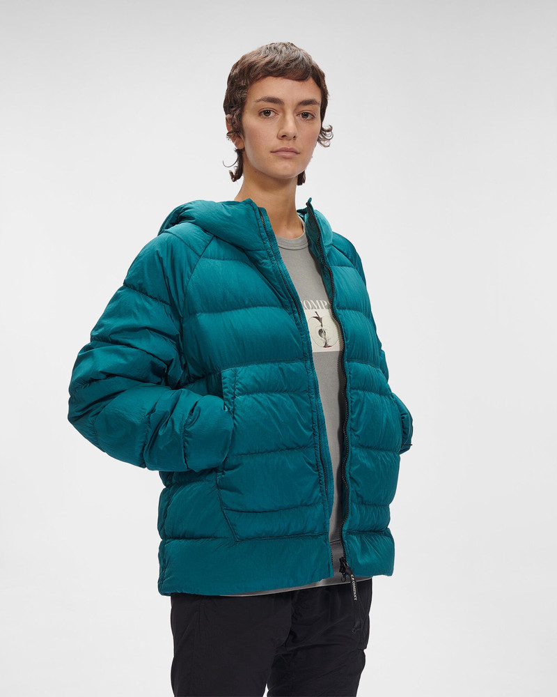 C.P. Company Eco-Chrome R Hooded Down Goggle Jacket outlook