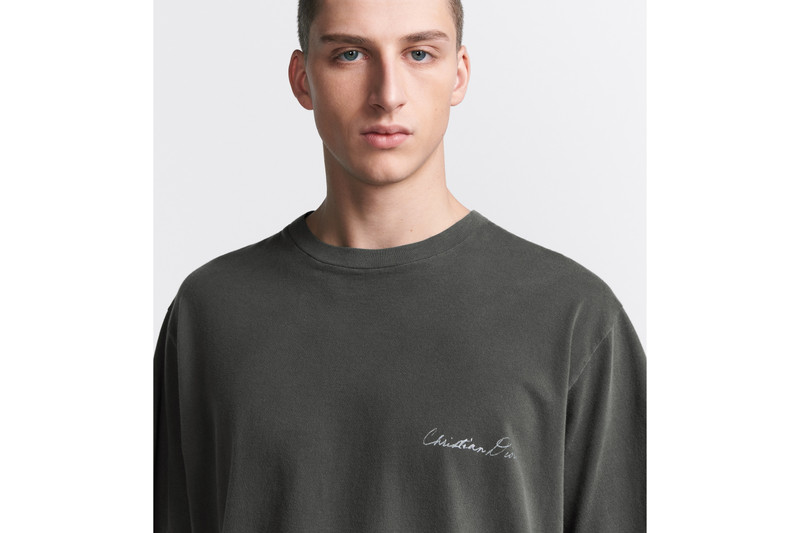 Handwritten Christian Dior Relaxed-Fit T-Shirt 4