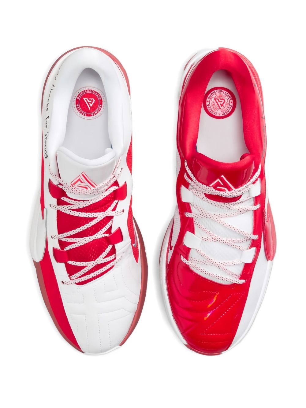 Giannis Freak 5 ASW "University Red/Bright Crimson/White" sneakers - 4