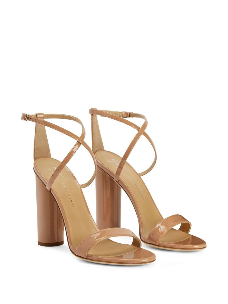 Giuseppe Zanotti Tara 110mm leather sandals outlook