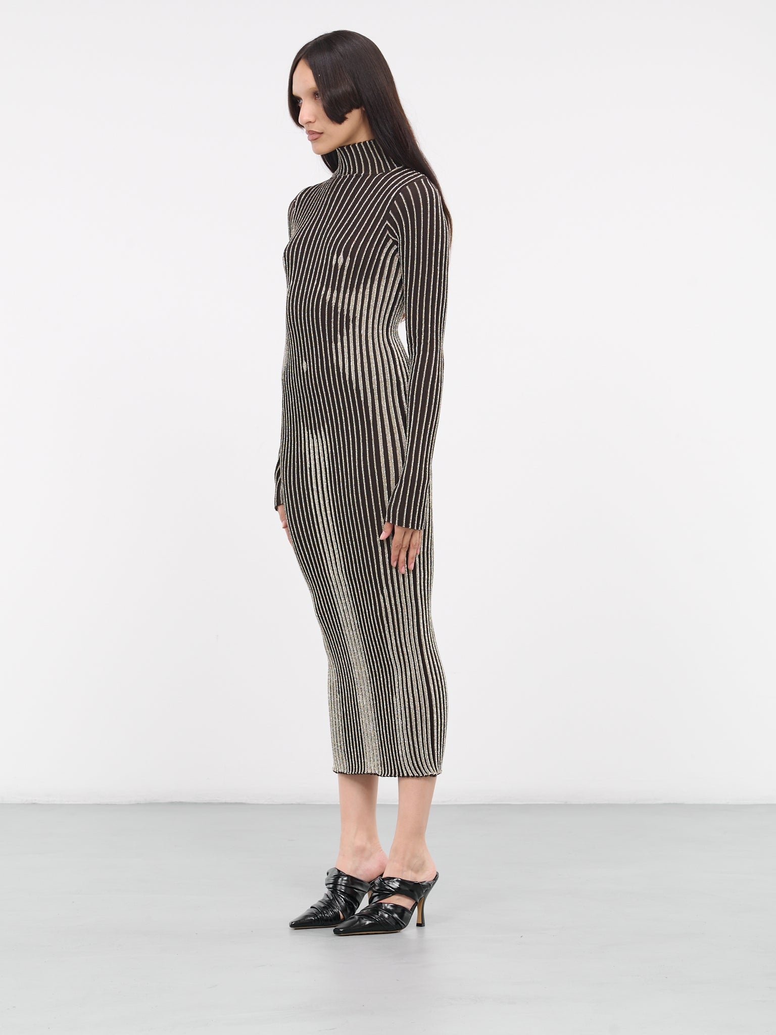 Lurex Trompe L'oiel Dress - 2