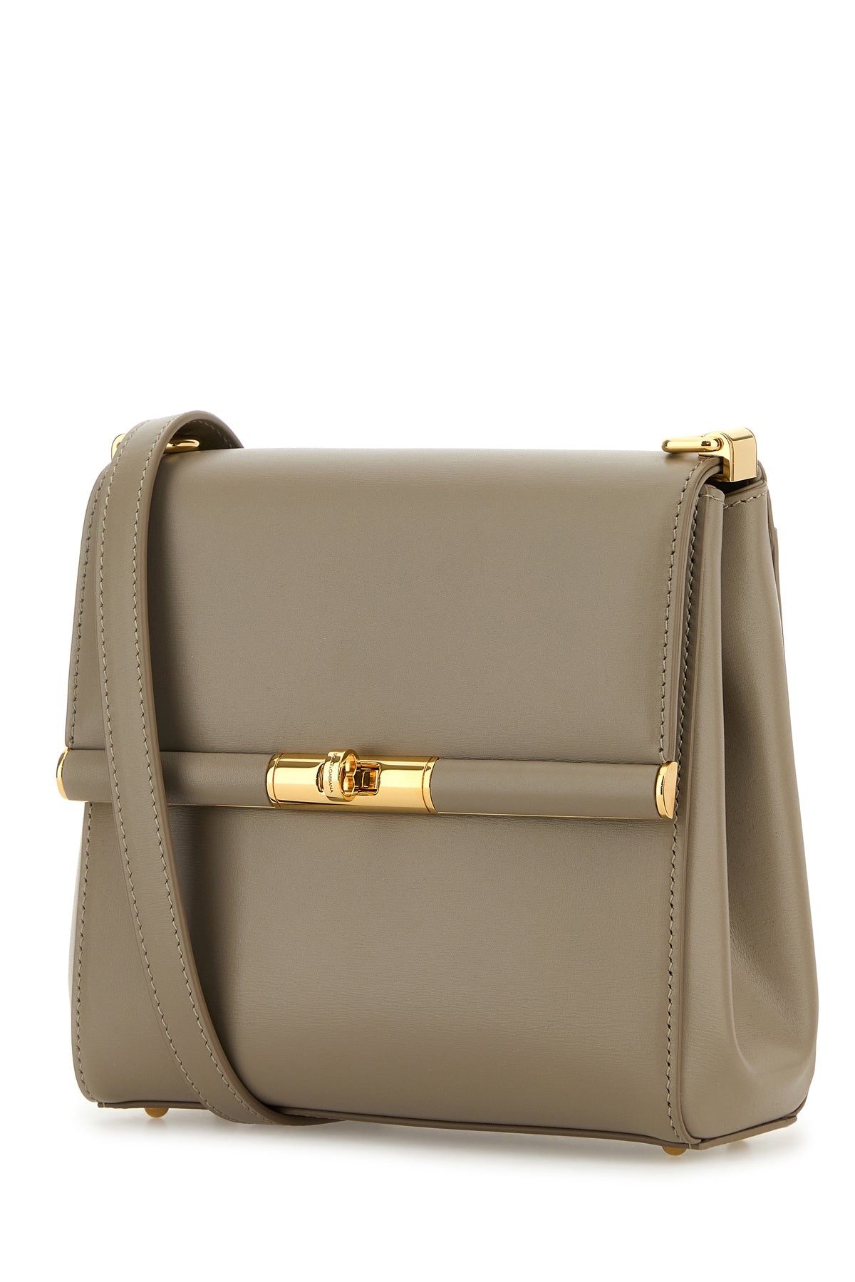 Dove grey leather Marlene crossbody bag - 2