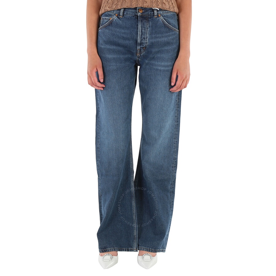 Chloe Ladies Denim Flare Pinatubo Flared Jeans - 3