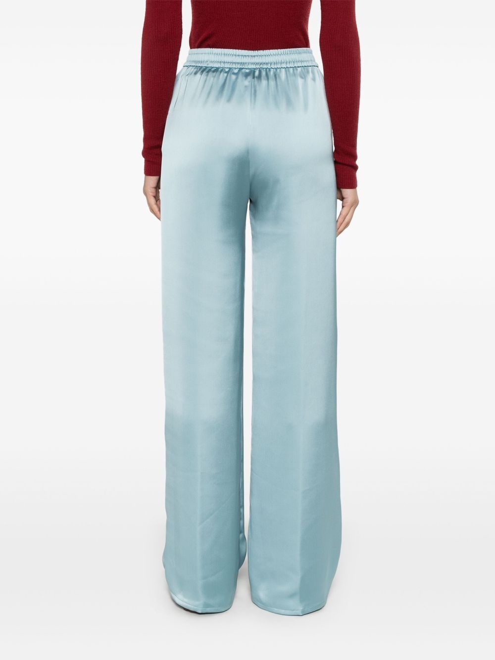 satin palazzo pants - 4