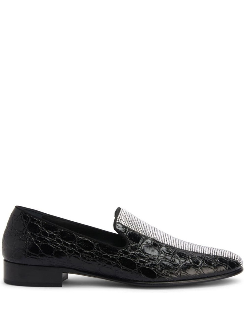 Tuxedo Diamond leather loafers 1