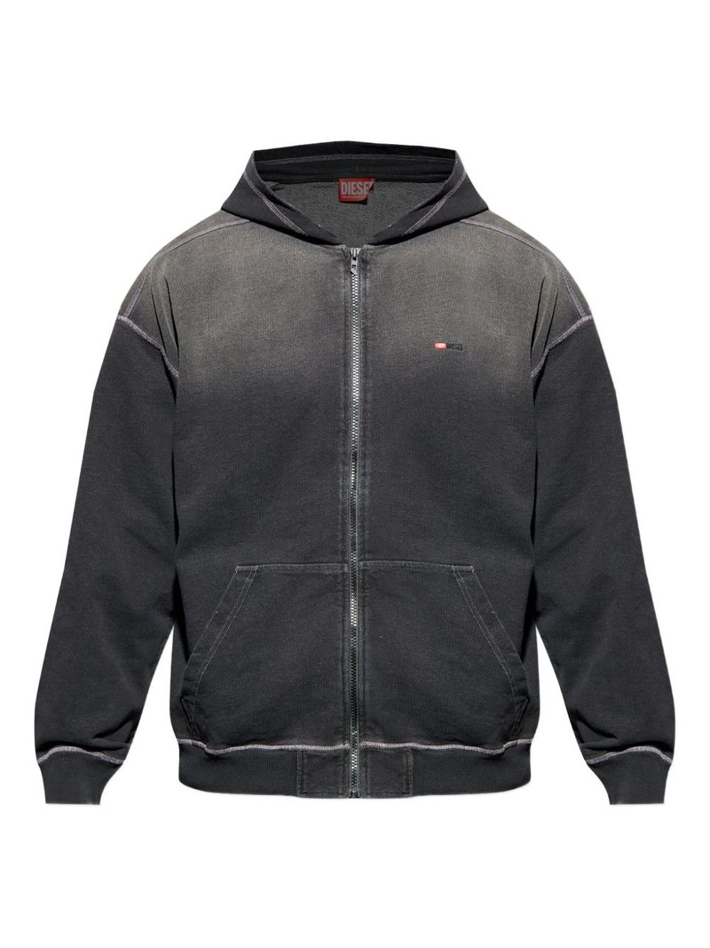 S-Blaxto zip-fastening hoodie 1