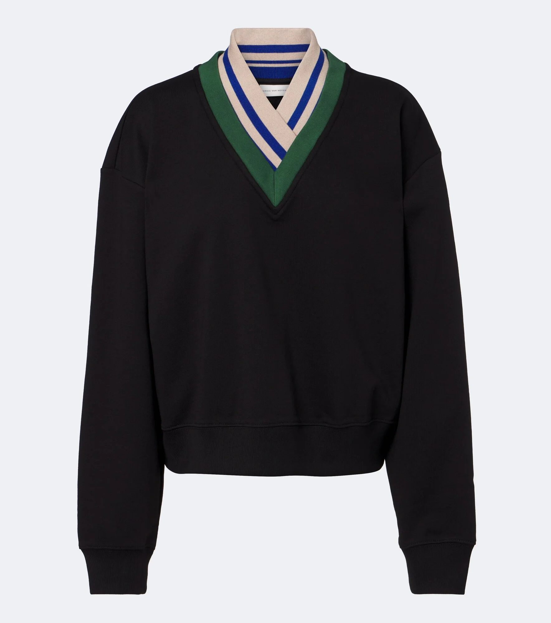 Cotton jersey sweatshirt - 1