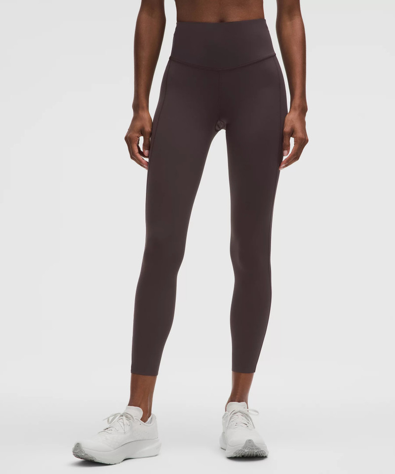 lululemon Fast and Free High-Rise 1-Pocket Tight 25" *Evolve outlook