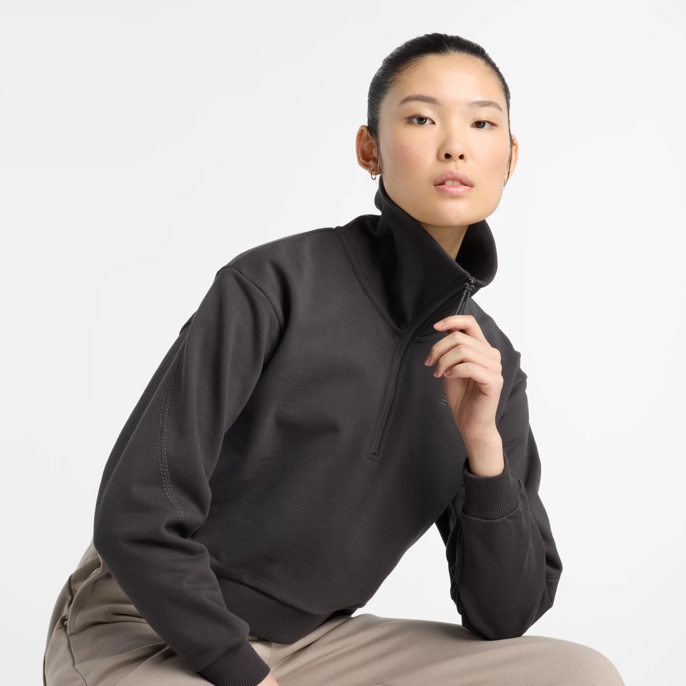 Women's NBX Lunar New Year Half Zip Shirt - 1