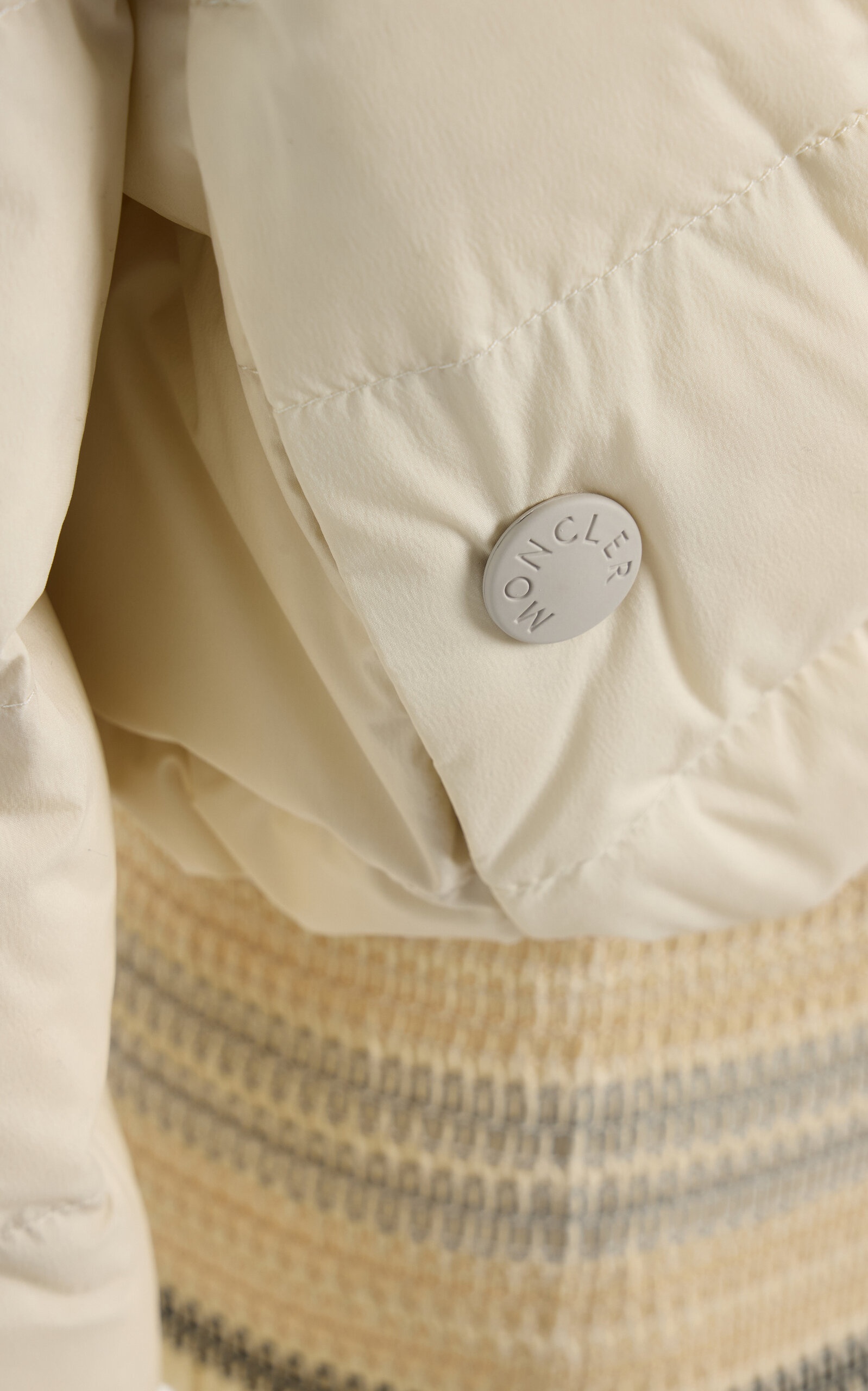 Jeypore Hooded Down Bomber Jacket ivory - 5