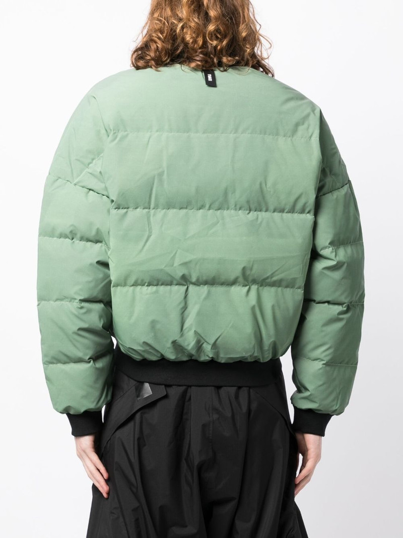 reflective bomber padded jacket 4