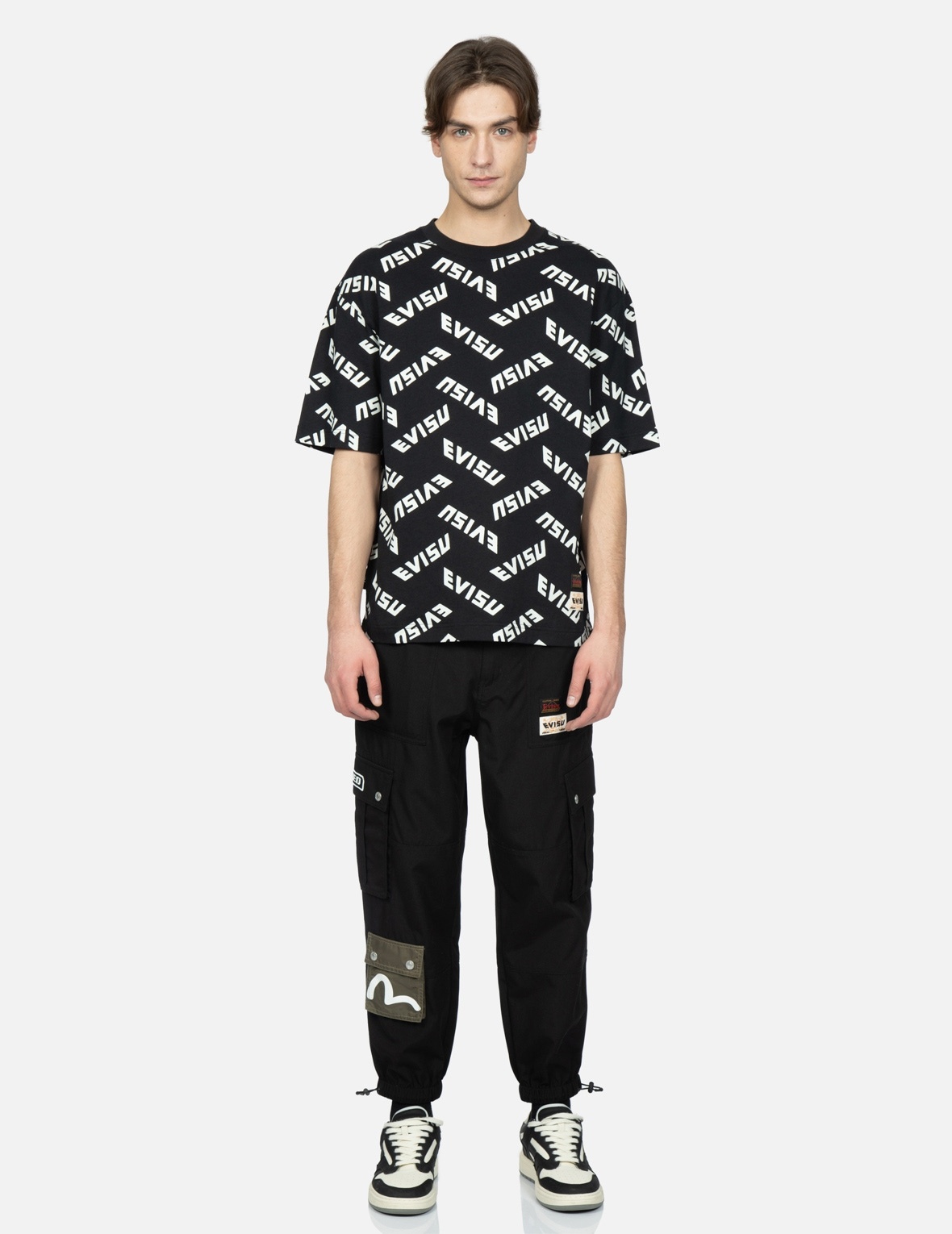 GODHEAD APPLIQUÉ LOOSE FIT JOGGER PANTS - 5