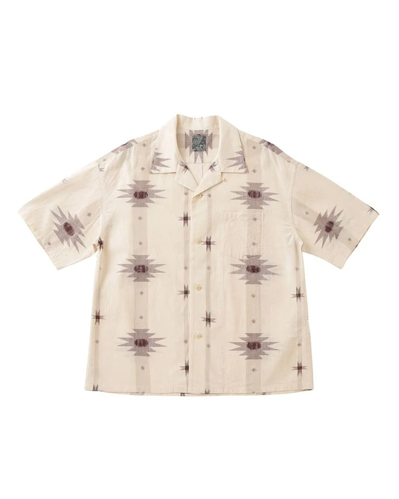 CROSBY SHIRT S/S KASURI BROWN - 1