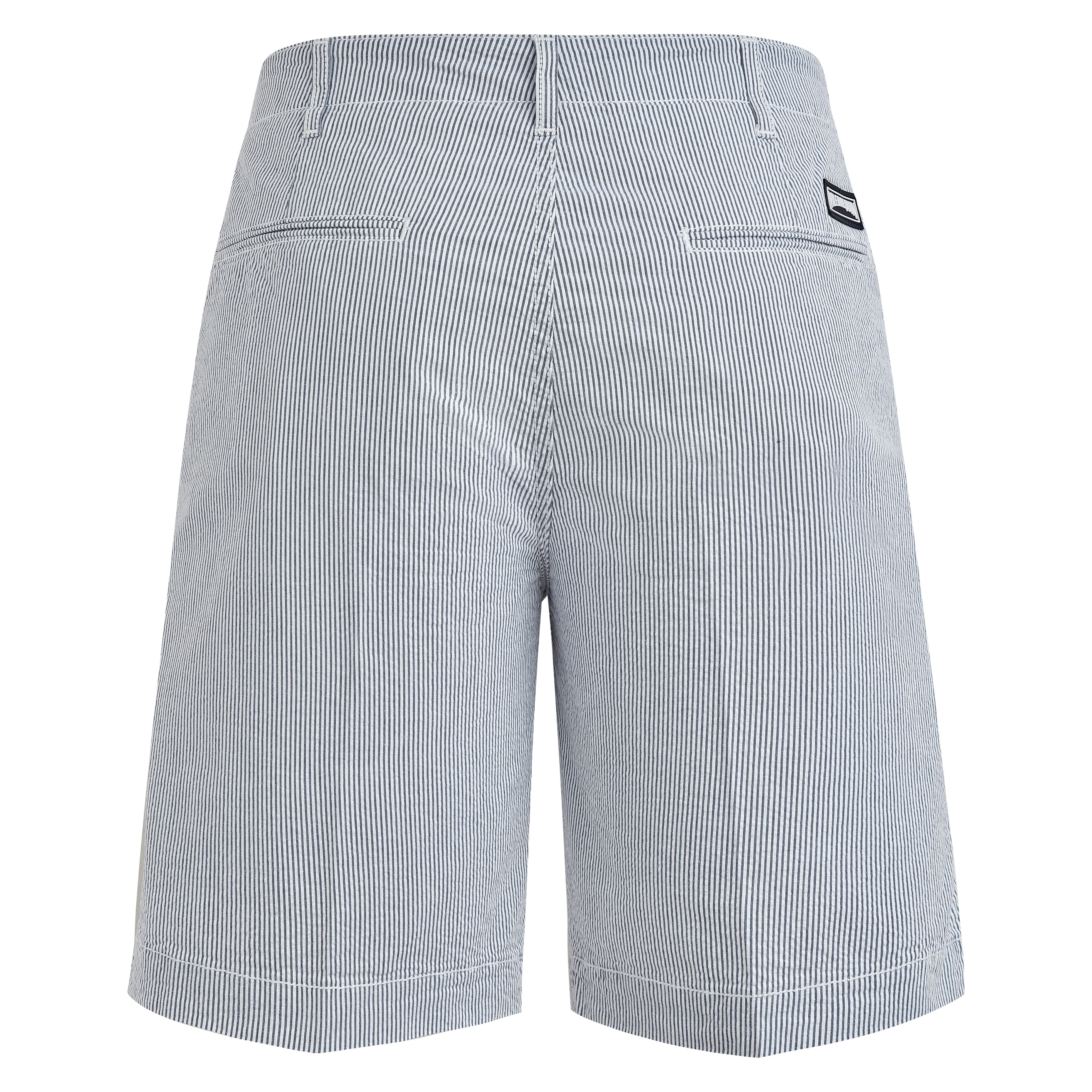 Men Cotton Bermuda Shorts Seersucker - 2