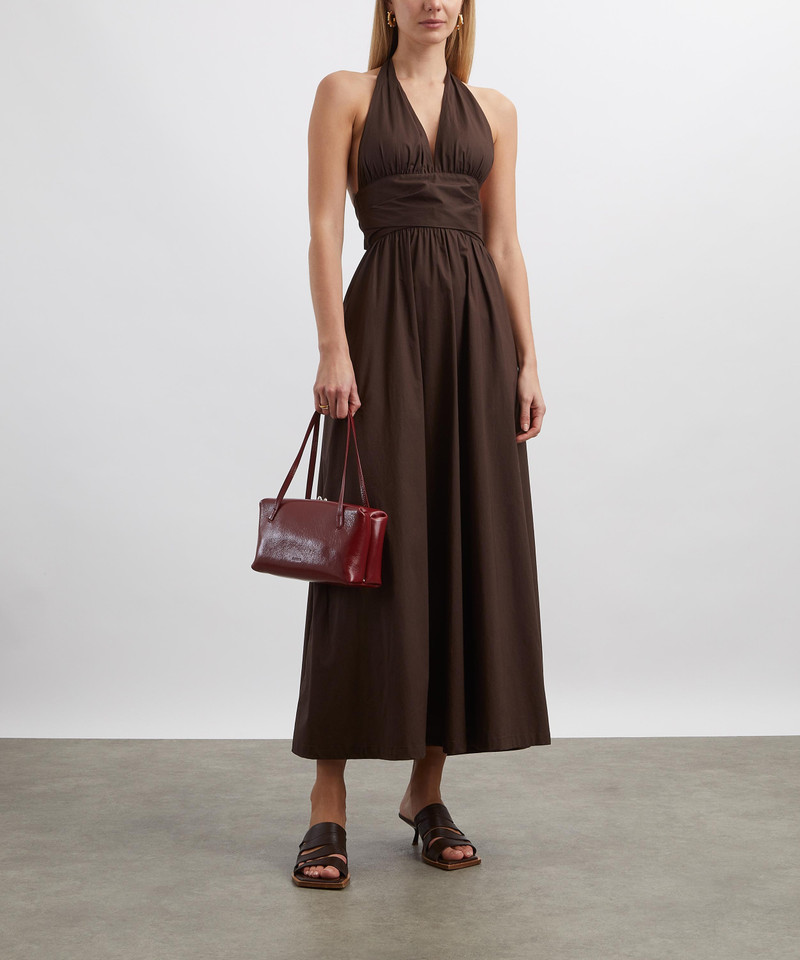 Lido Espresso Maxi Dress 2