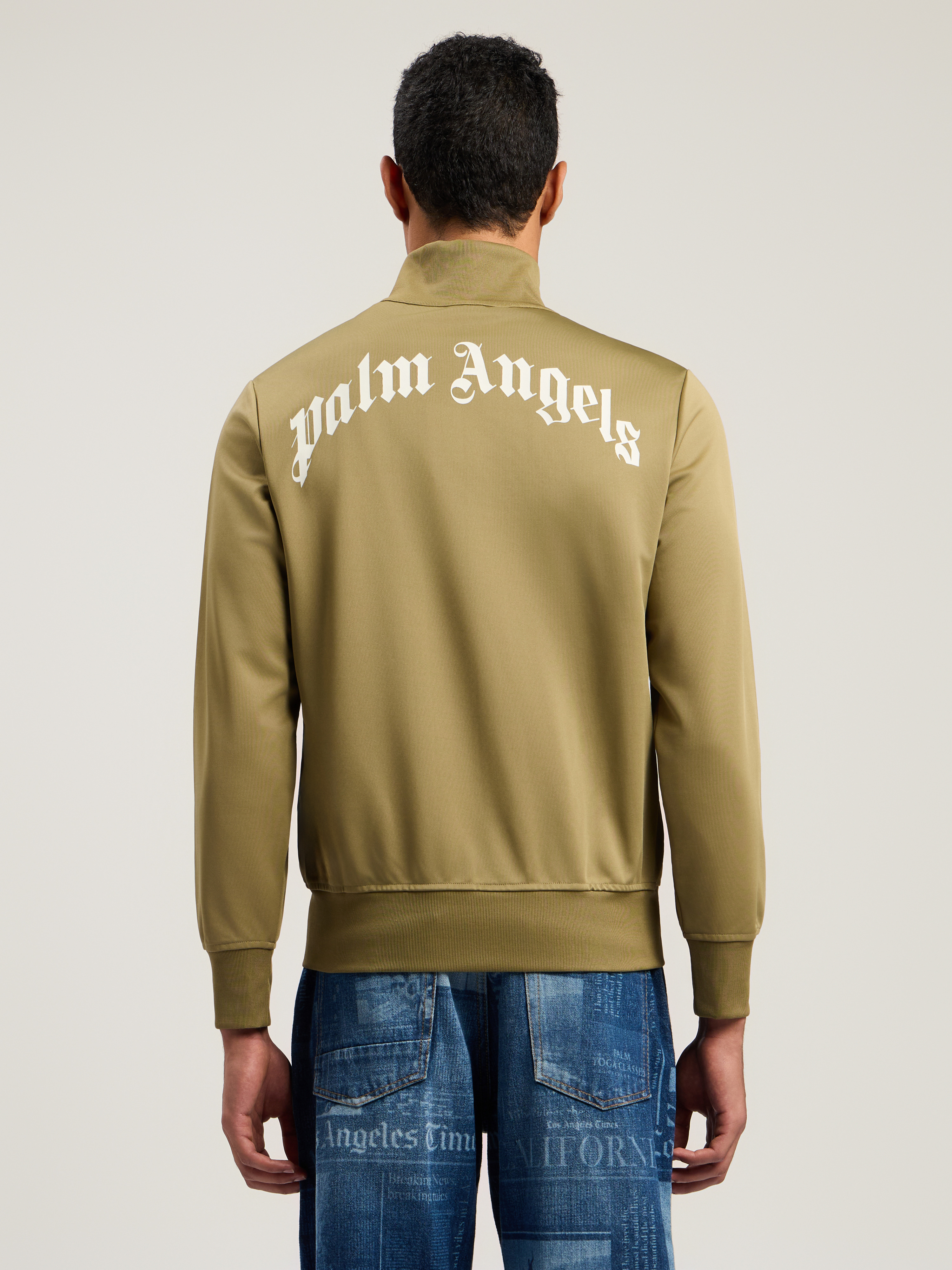 Curved Logo Track Jacket - 5