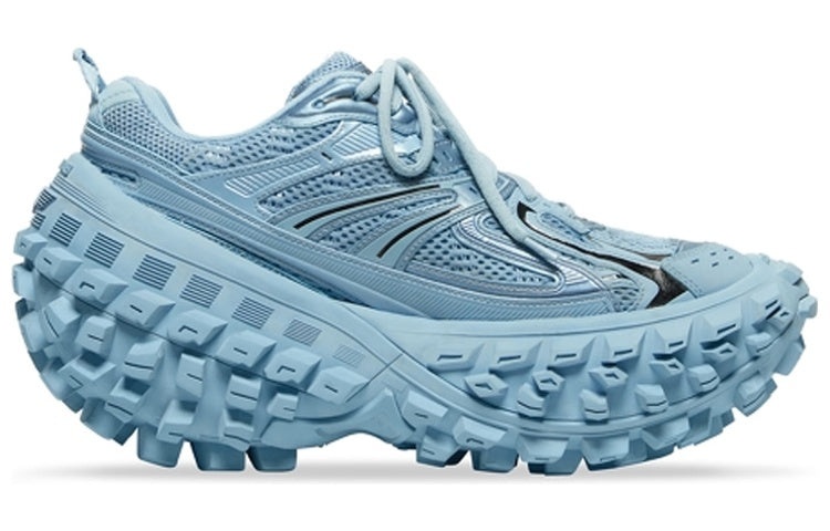Balenciaga Bouncer Screw Sneakers 'Blue Mesh and Nylon' 685613W2RAA4000 - 2