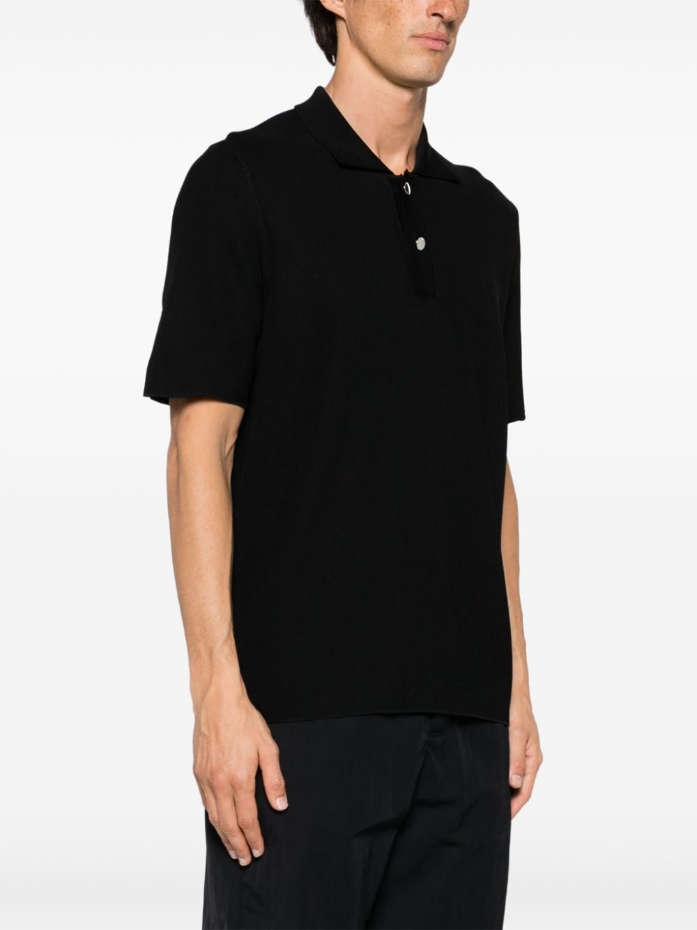 Maille honeycomb-knit polo shirt - 3