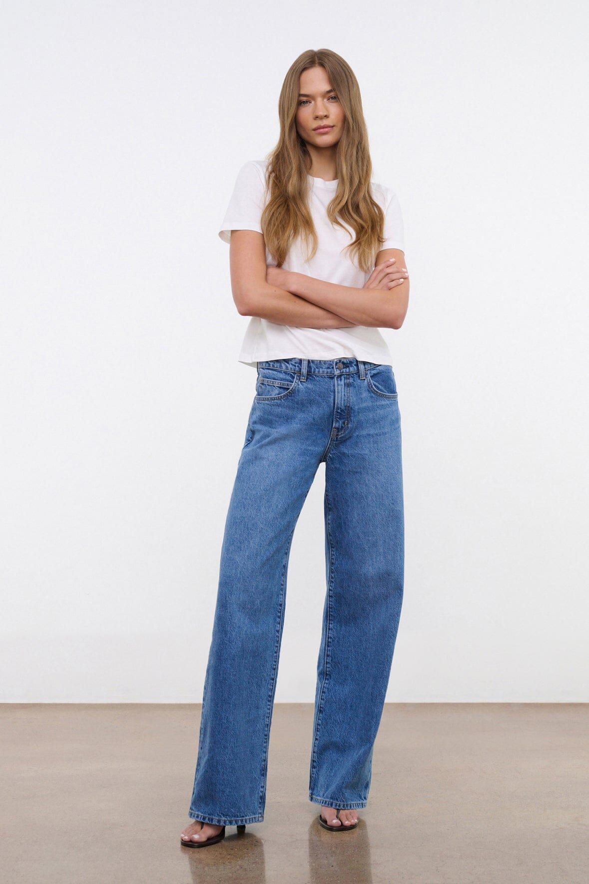 STAUD GUS RELAXED JEAN VINTAGE WASH - 2