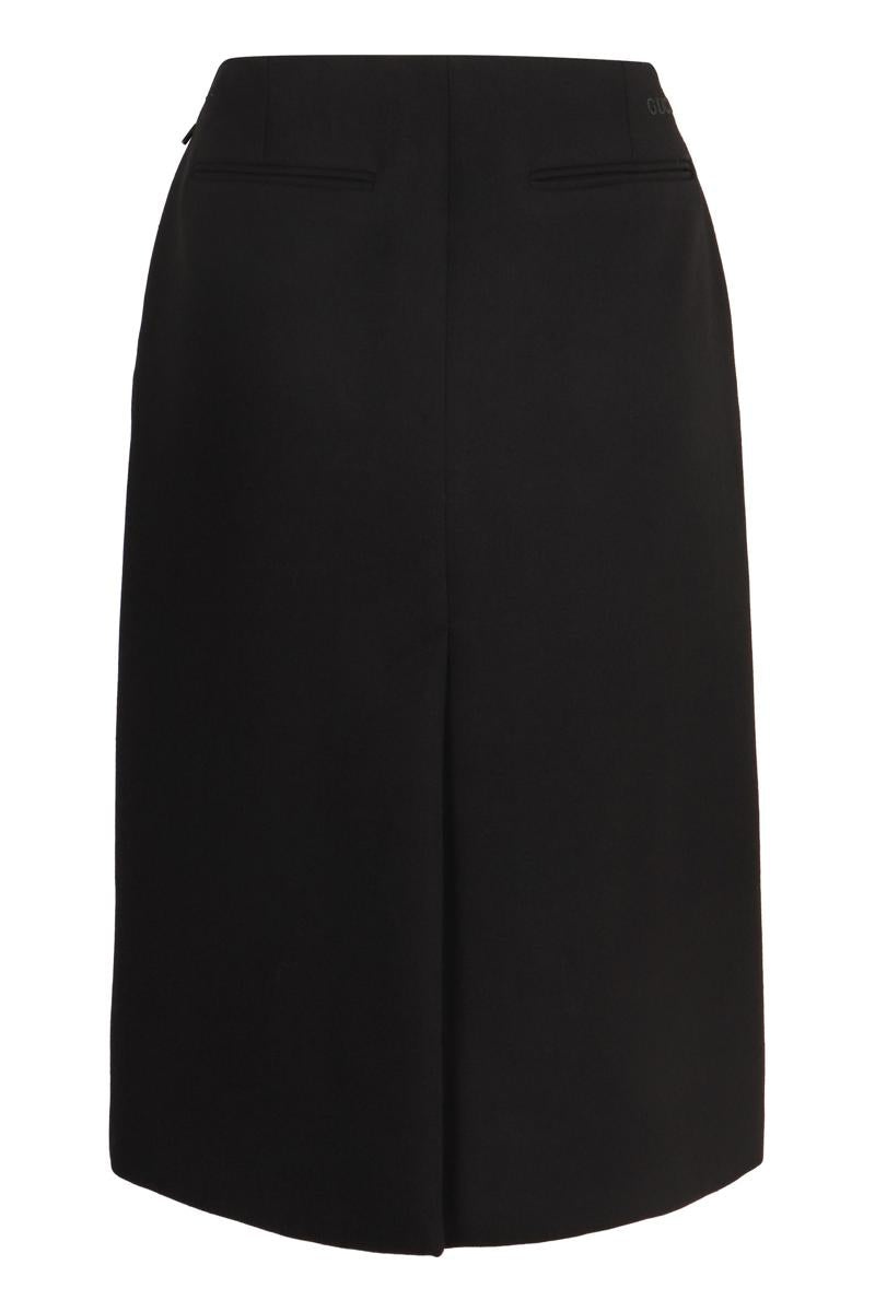 Gucci Wool Crepe Skirt - 2