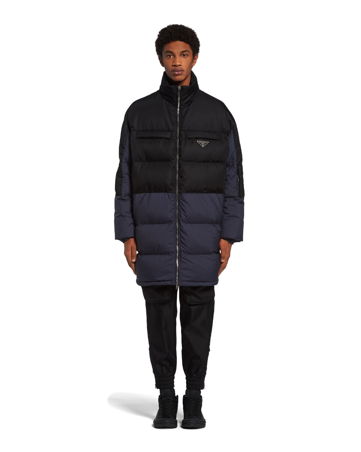 Technical fabric down coat - 2