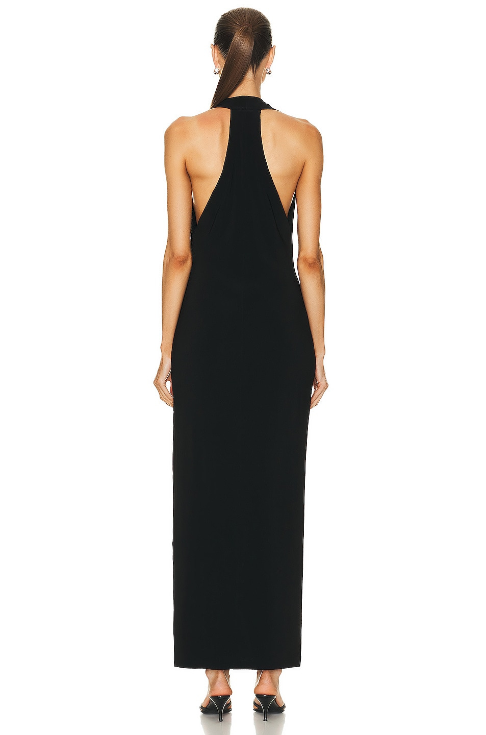 Halter Neeta Side Slit Gown - 4